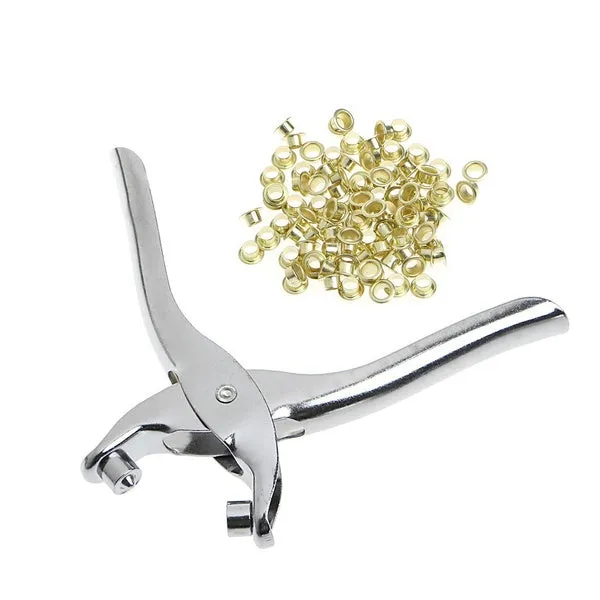 1596 Grommet Rivets Eyelet Setting Pliers Tool