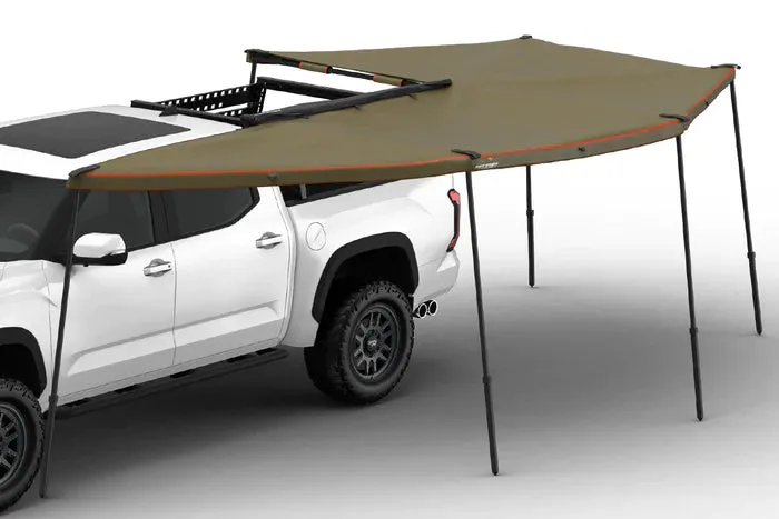 270 DEGREE AWNING, XL, DRIVER SIDE, C-CHANNEL ALUMINUM, OLIVE, BY TUFF STUFF OVERLAND