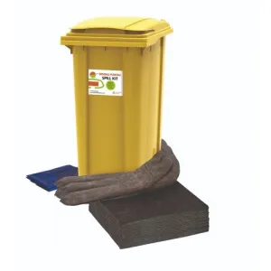 360 litre General Purpose Spill Kit - Wheeled Bin