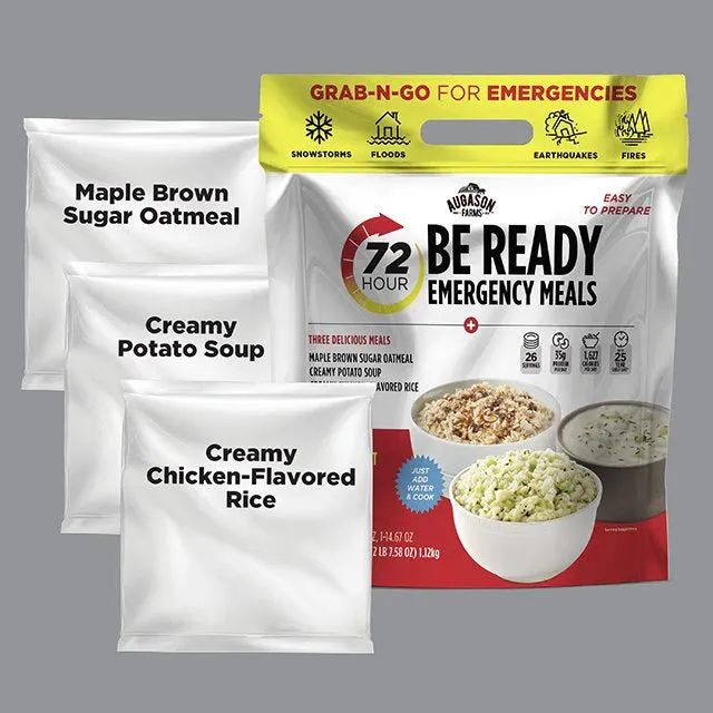 72-Hour Be Ready Emergency Meal Kit