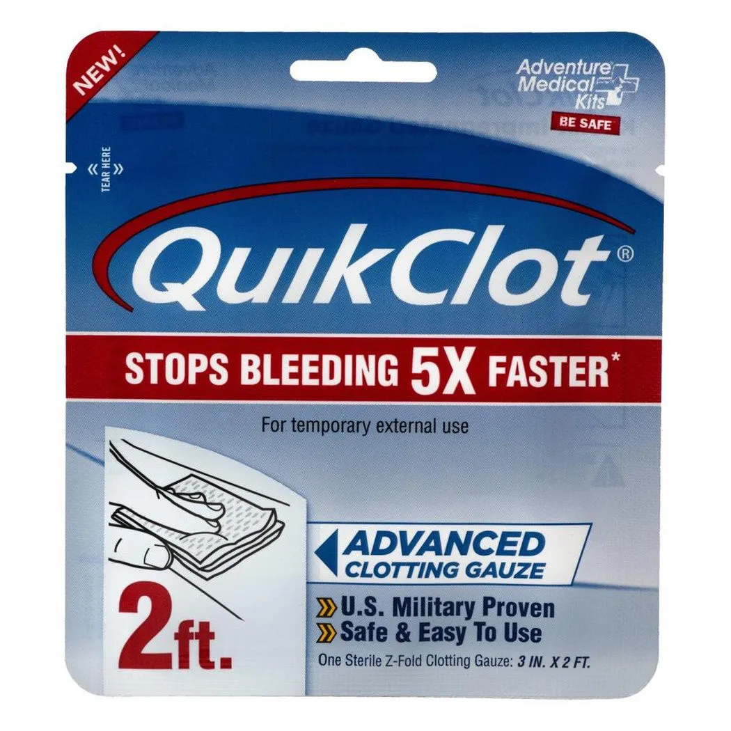 Adventure Medical Kits QuikClot Gauze 3" x 2'