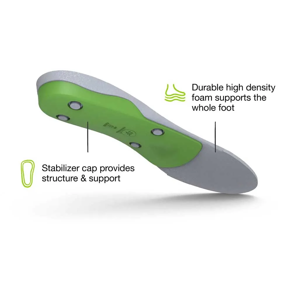 All-Purpose Support High Arch Insole - Green