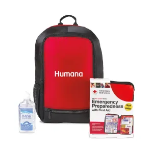 American Red Cross Preparedness Backpack Bundle