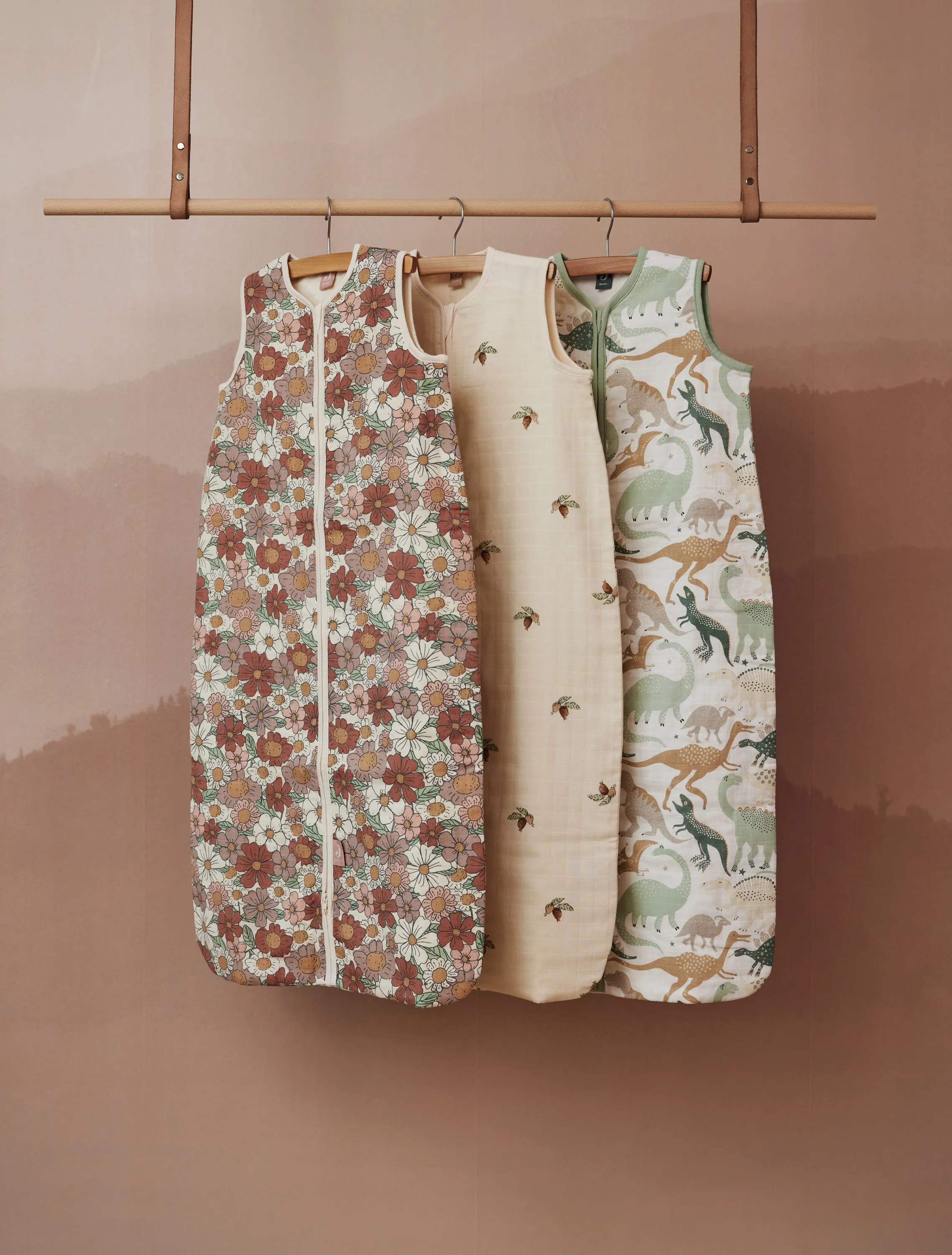 Baby Sleeping Bag Muslin 90cm - Blossom