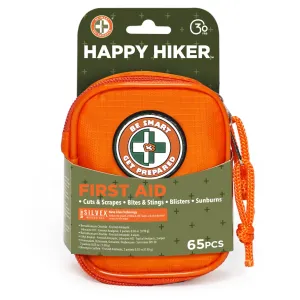 Be Smart Get Prepared Outdoor First Aid - Happy Hiker, 65 Pcs