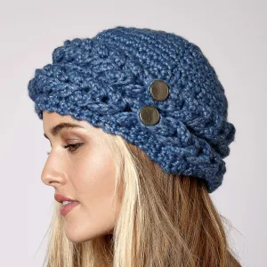 Bernat Crochet Mock Cable Hat