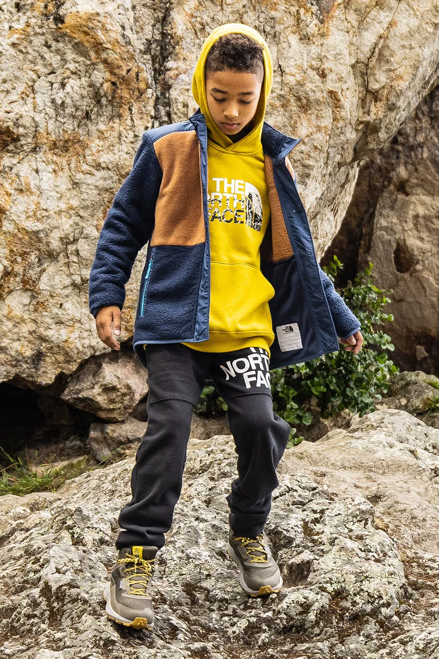 Boys Fleece Jacket North Face Mashup