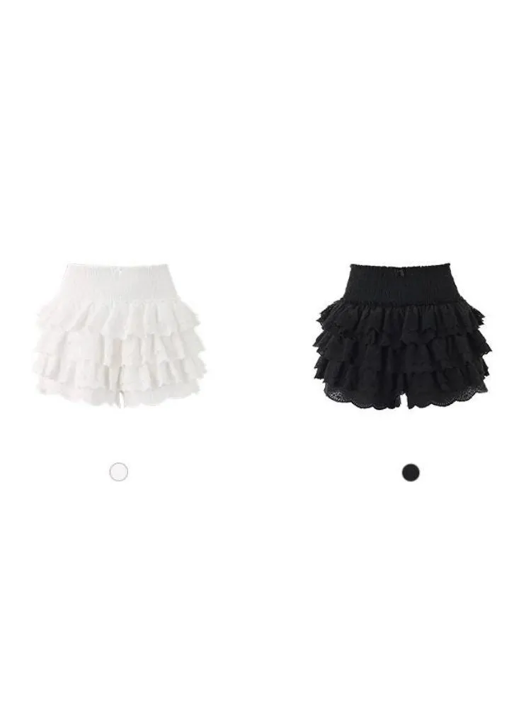 Cake short versatile skirt pants【s0000004110】