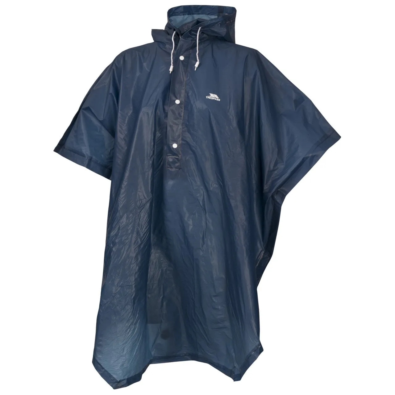 Canopy Unisex Blue Packaway Poncho