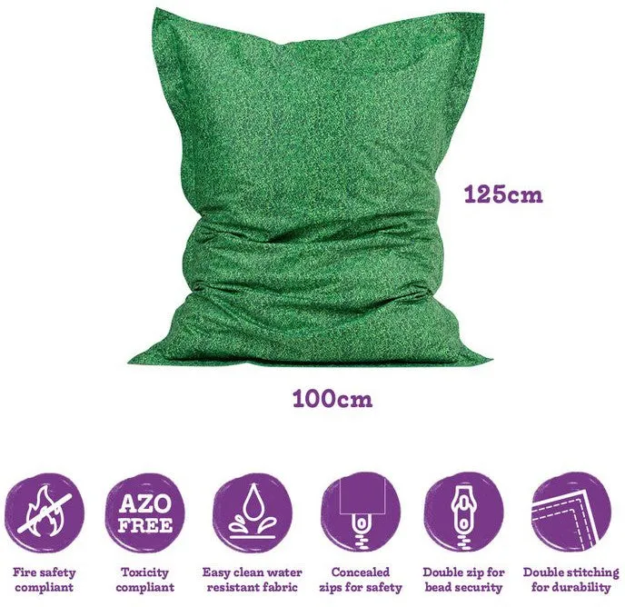 Children's Grass Floor Cushion Bean Bag