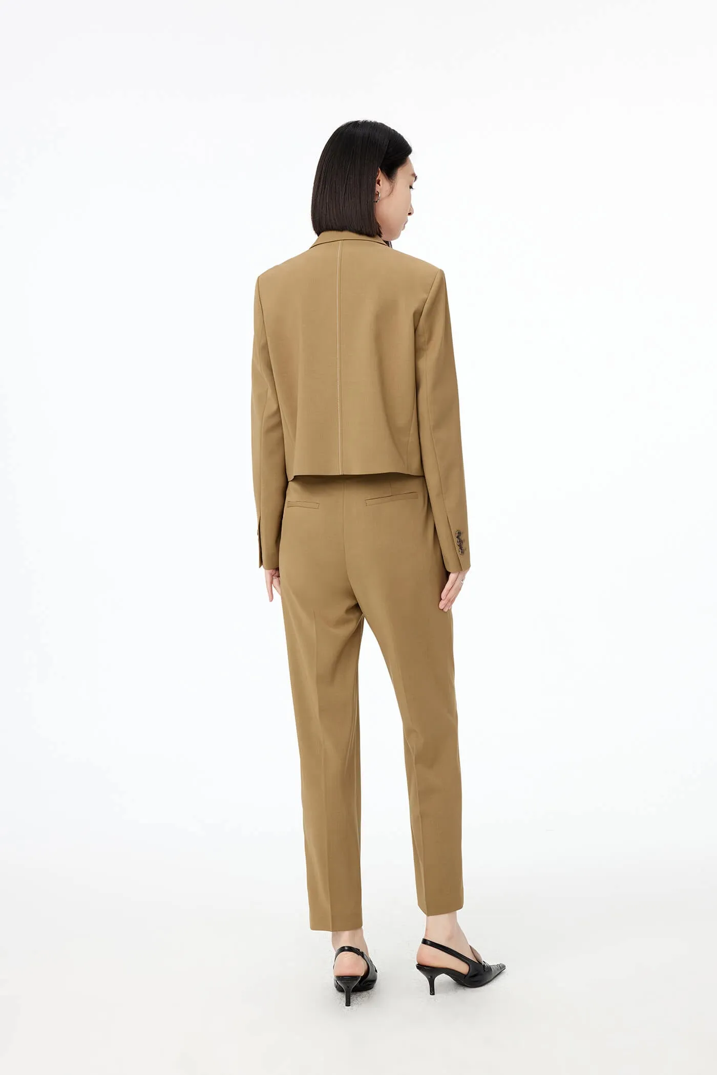 Comfy Nine-Point Suit Pants