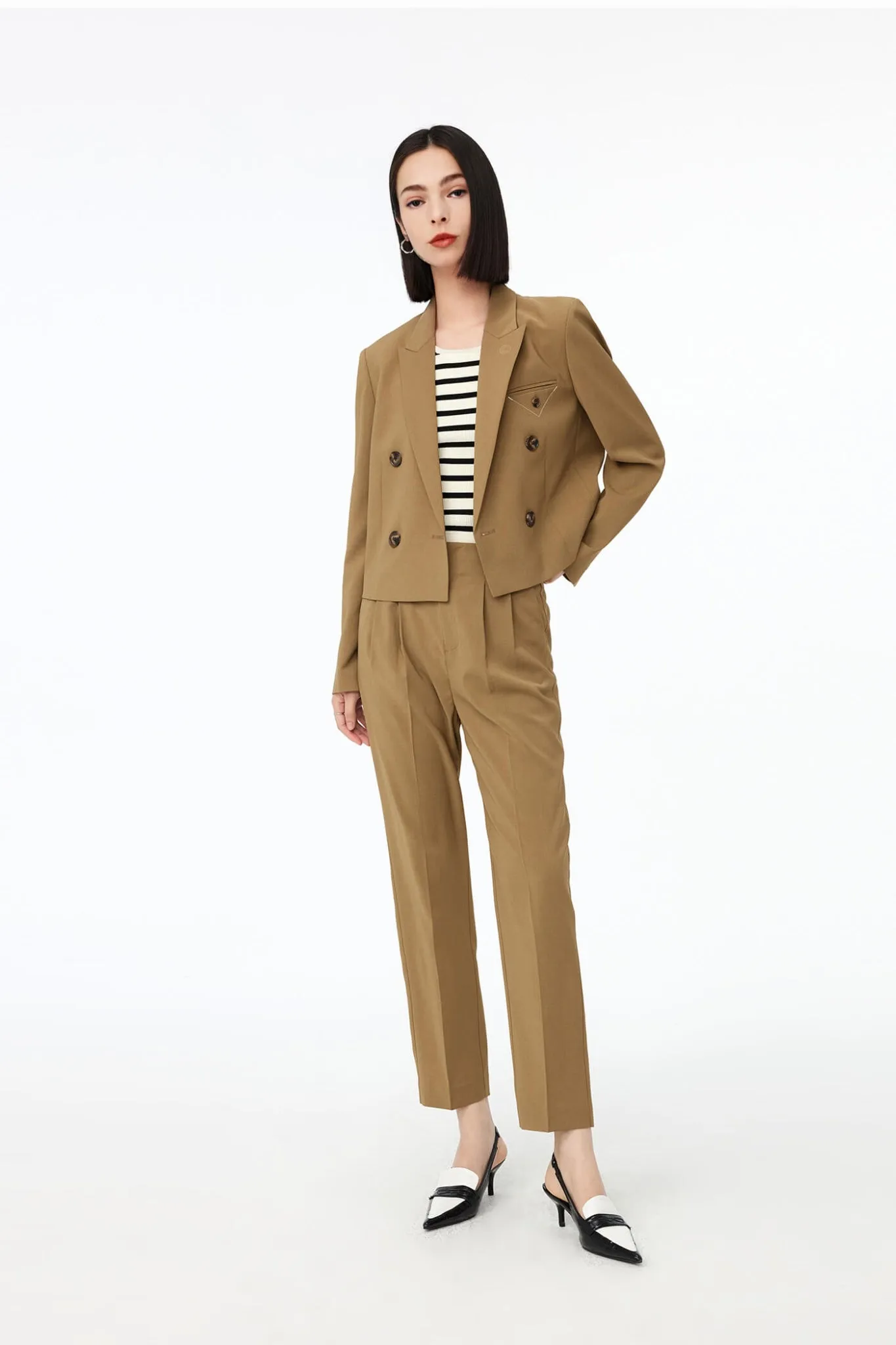 Comfy Nine-Point Suit Pants