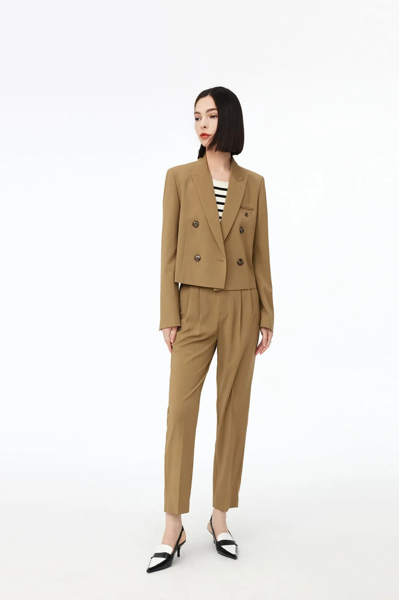 Comfy Nine-Point Suit Pants