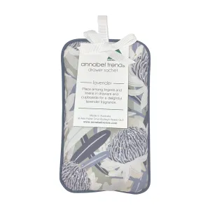 Drawer Sachet - Cotton - Waratah Blue