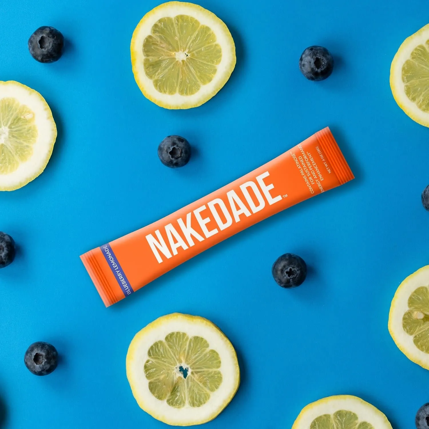 Electrolytes Powder Packets - Blueberry Lemonade | Nakedade