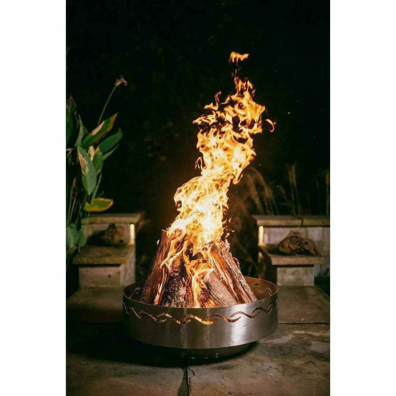 Fire Pit Art Fire Surfer Fire Pit