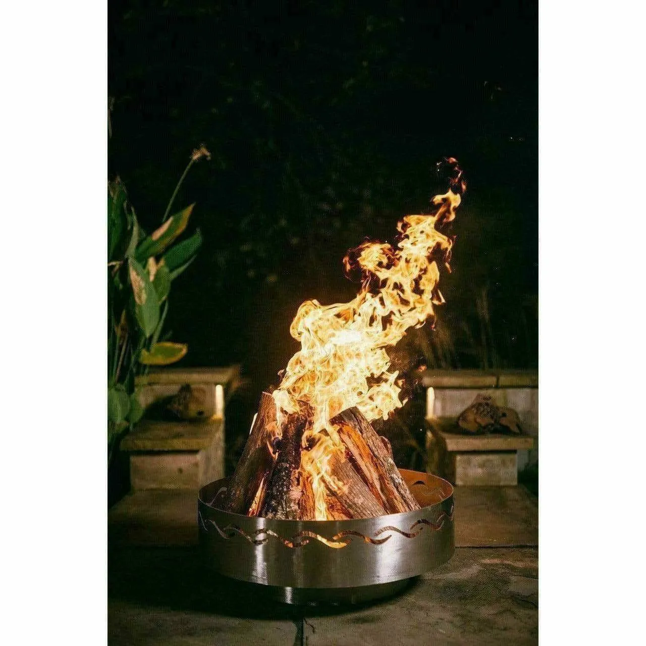 Fire Pit Art Fire Surfer Fire Pit