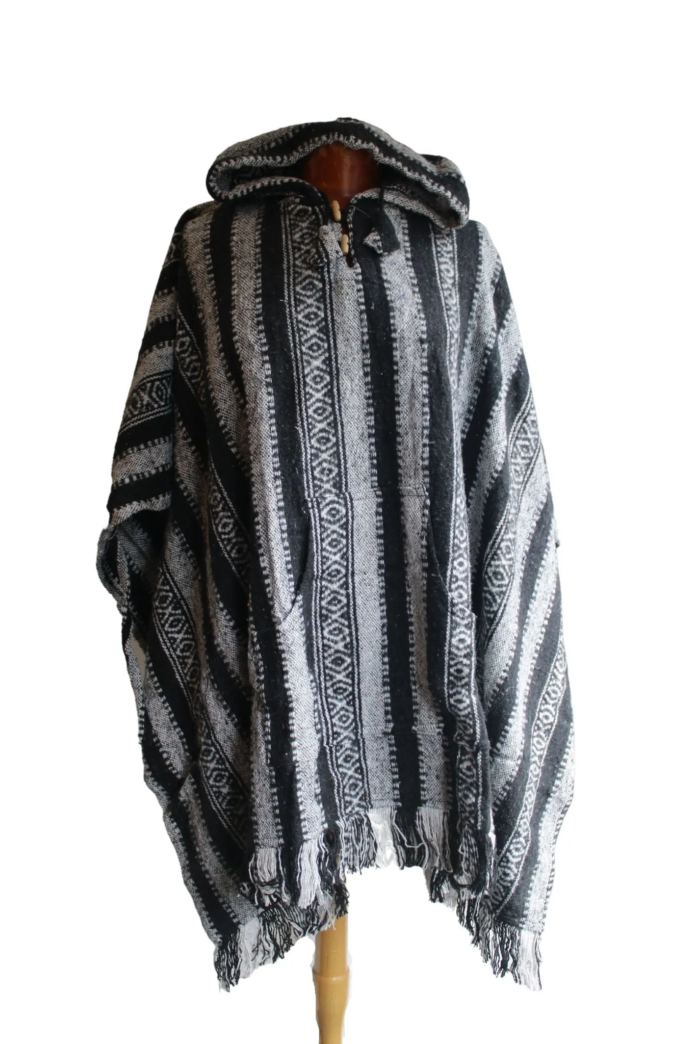 Gheri Cotton Nepalese Poncho