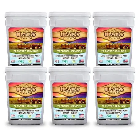 Heaven's Harvest - 6 Month Entrée Pack - 432 Servings