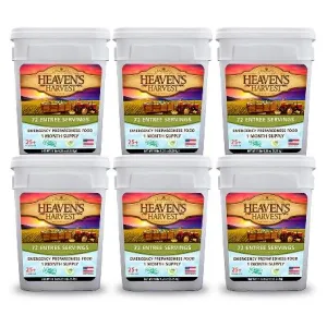 Heaven's Harvest - 6 Month Entrée Pack - 432 Servings