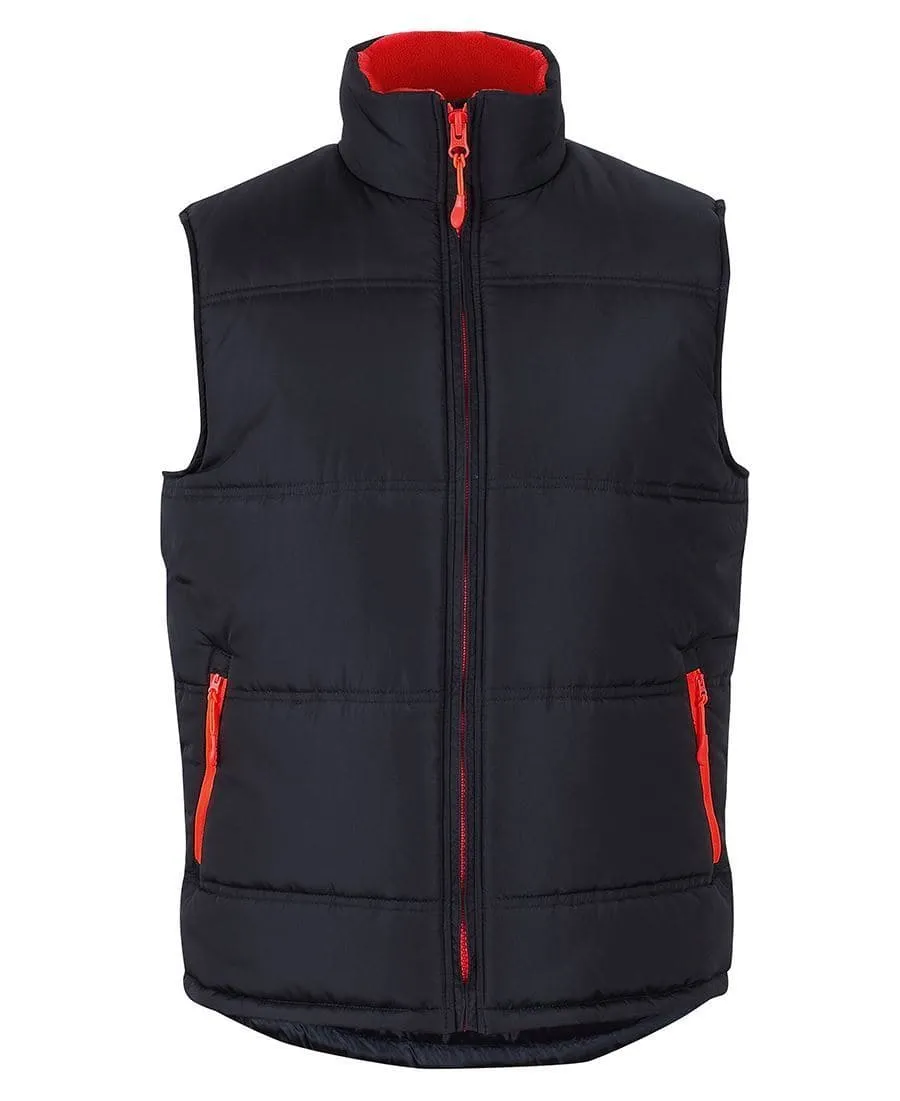 JB's puffer contrast vest 3ACV