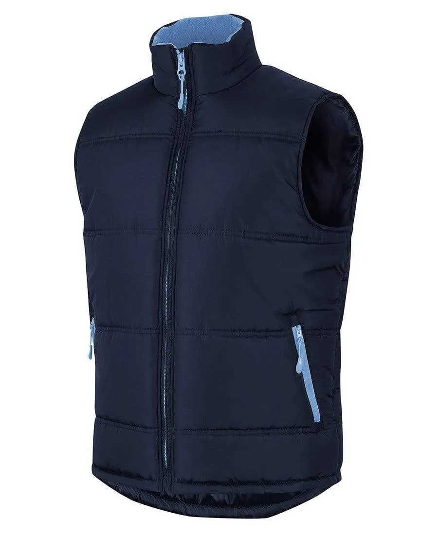 JB's puffer contrast vest 3ACV