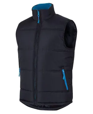 JB's puffer contrast vest 3ACV