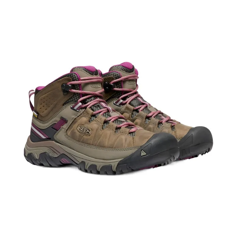 Keen Targhee III Mid Women's Waterproof Walking Boots - Weiss/Boysenberry