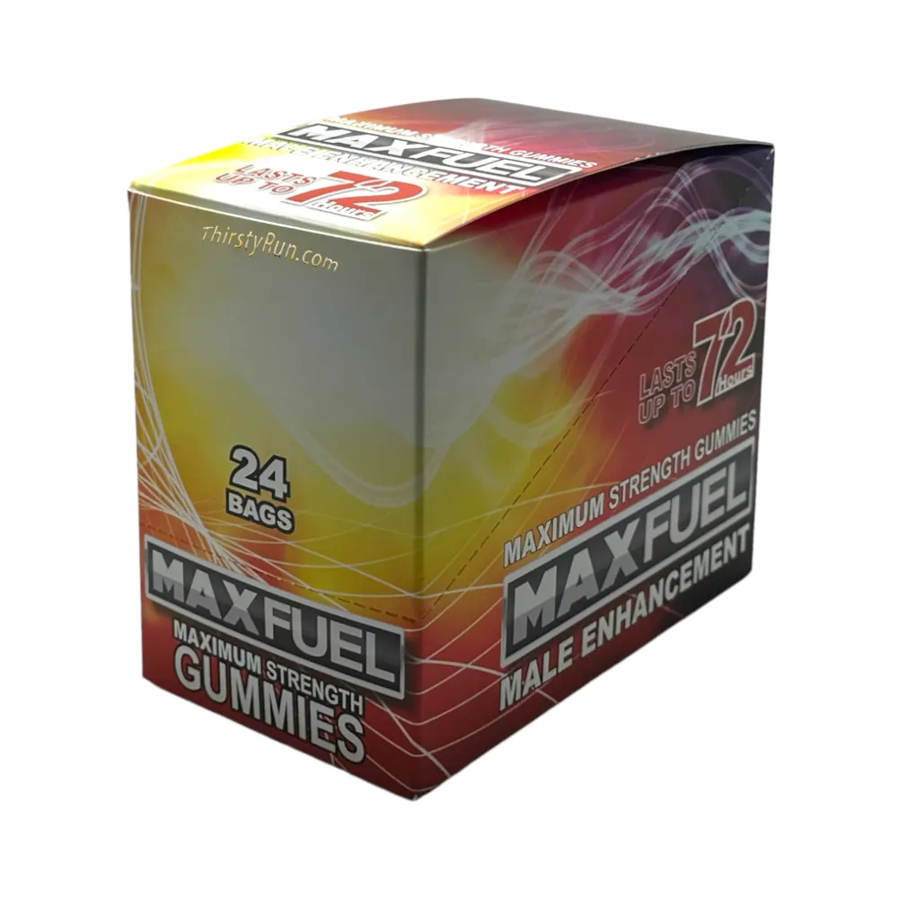 Maxfuel Male Enhancement Gummies - Pineapple (24 Packs. of 2 Gummy Per Pack)