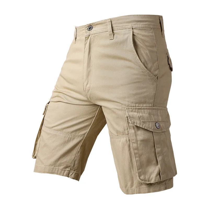 MEN'S 100% COTTON CASUAL PANTS, WORKWEAR SHORTS