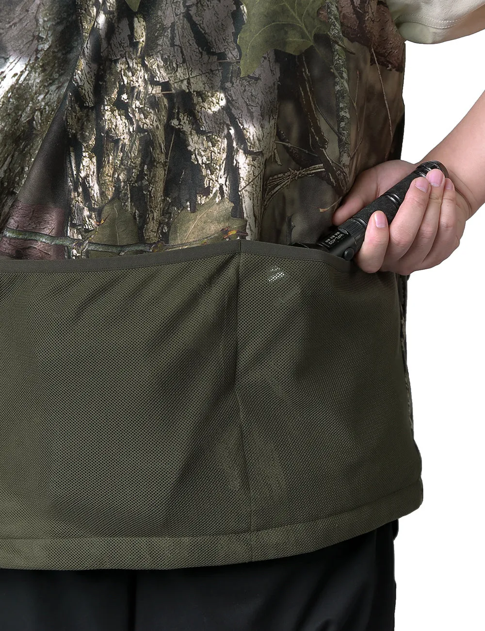 Men's Heated Hunting Vest - Camouflage, Mossy Oak® Country DNA