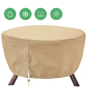 Outdoor Fire Pit Cover Round 30-Inch Diameter/Patio Furniture Covers