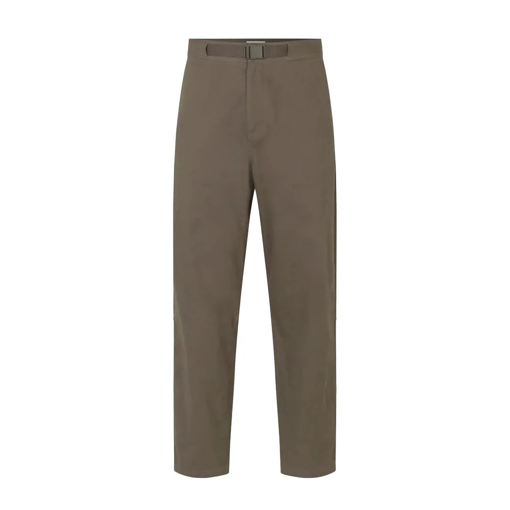 PAS NORMAL STUDIOS Off Race Cotton Twill Pants - Ash Brown