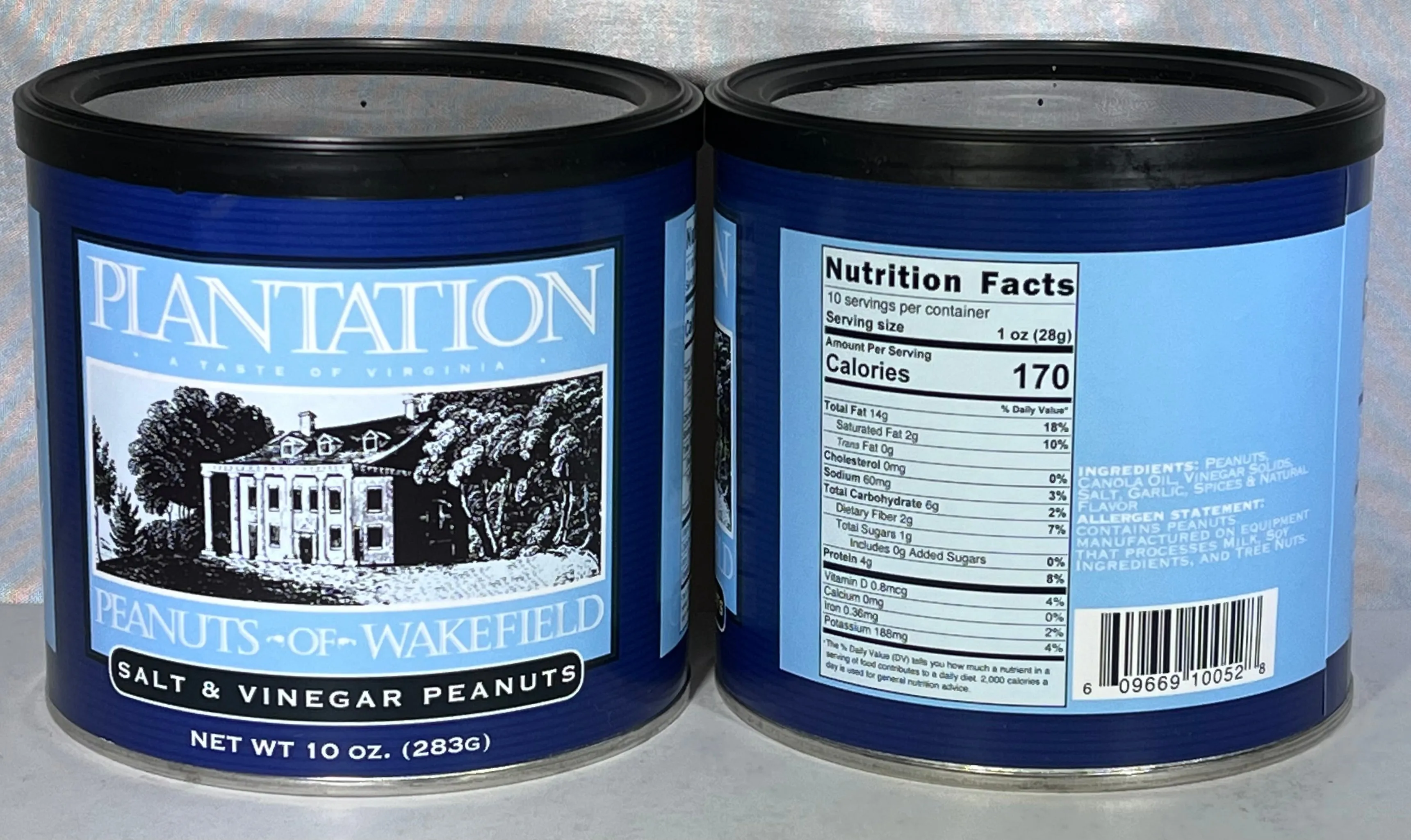 Plantation Peanuts of Wakefield Twin Packs - 2 x 10oz. tins