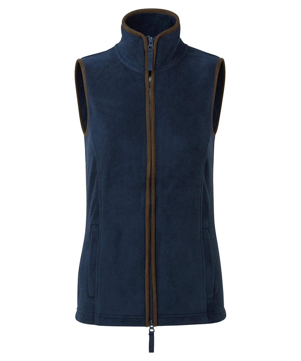 PR804 Women's Artisan Fleece Gilet With Left Chest & Back Logo