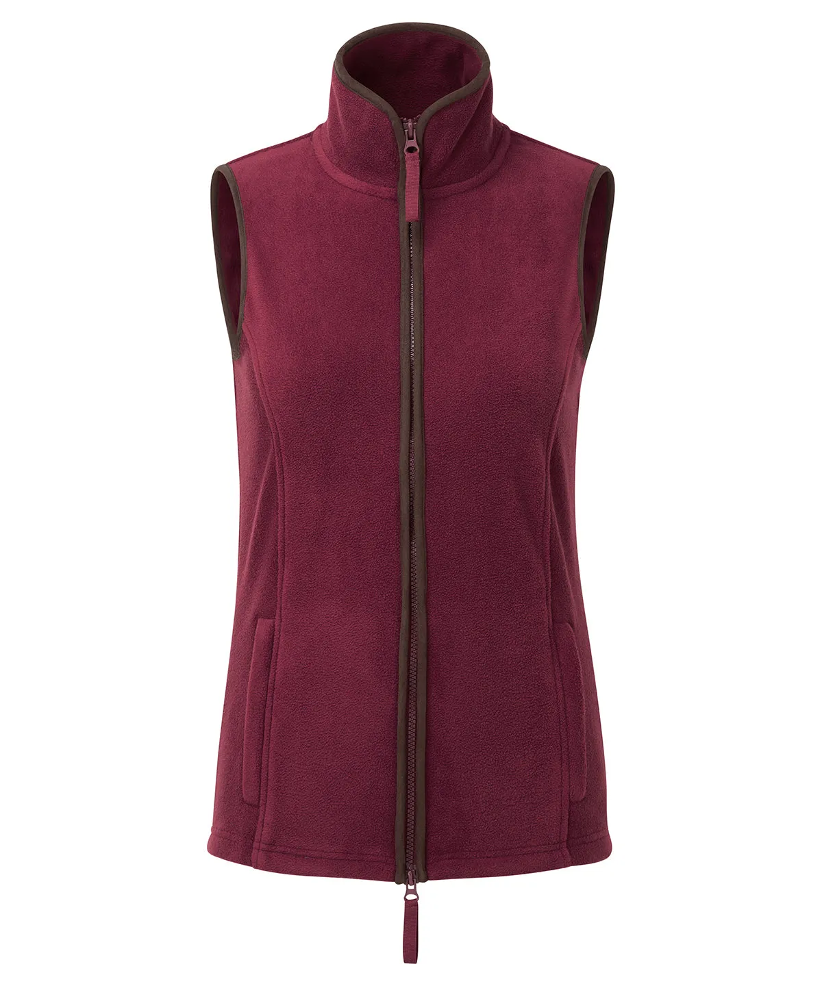 PR804 Women's Artisan Fleece Gilet With Left Chest & Back Logo