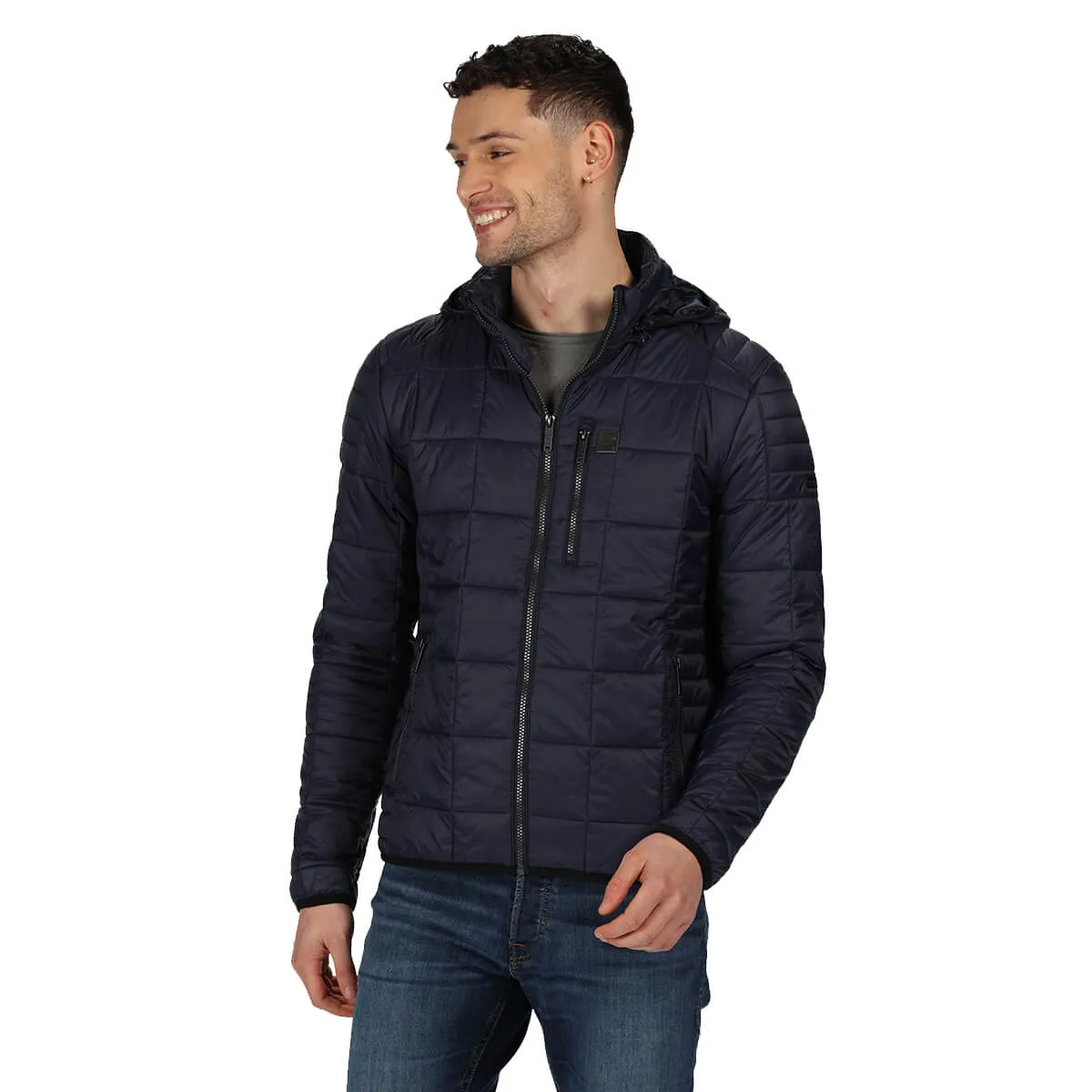 Regatta Mens Danar Water Repellent Warmloft Hooded Jacket