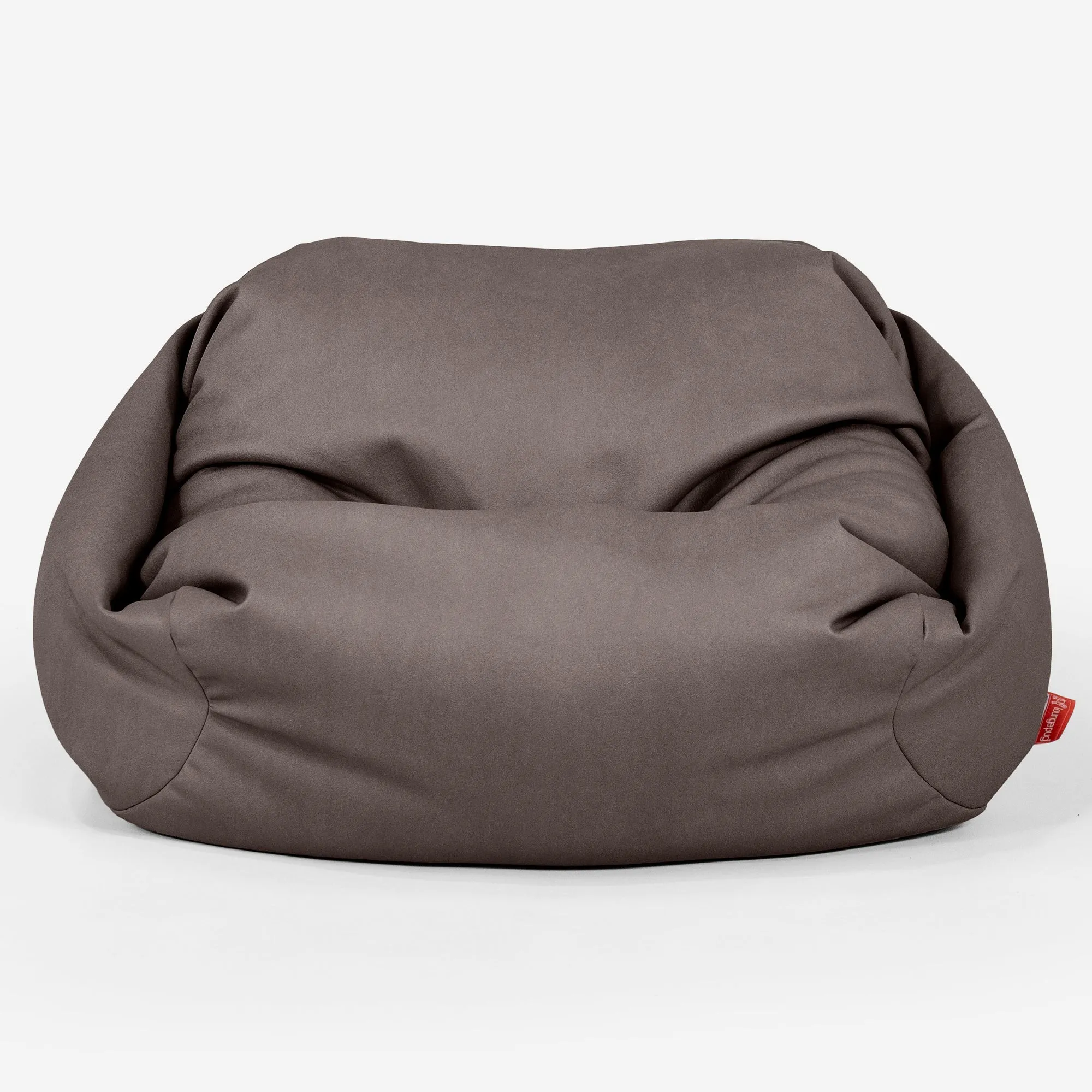 Sabine Bean Bag Armchair - Vegan Leather Chocolate