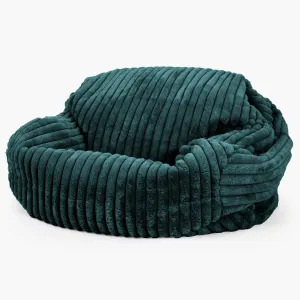 Sabine Bean Bag Sofa - Ultra Plush Cord Teal