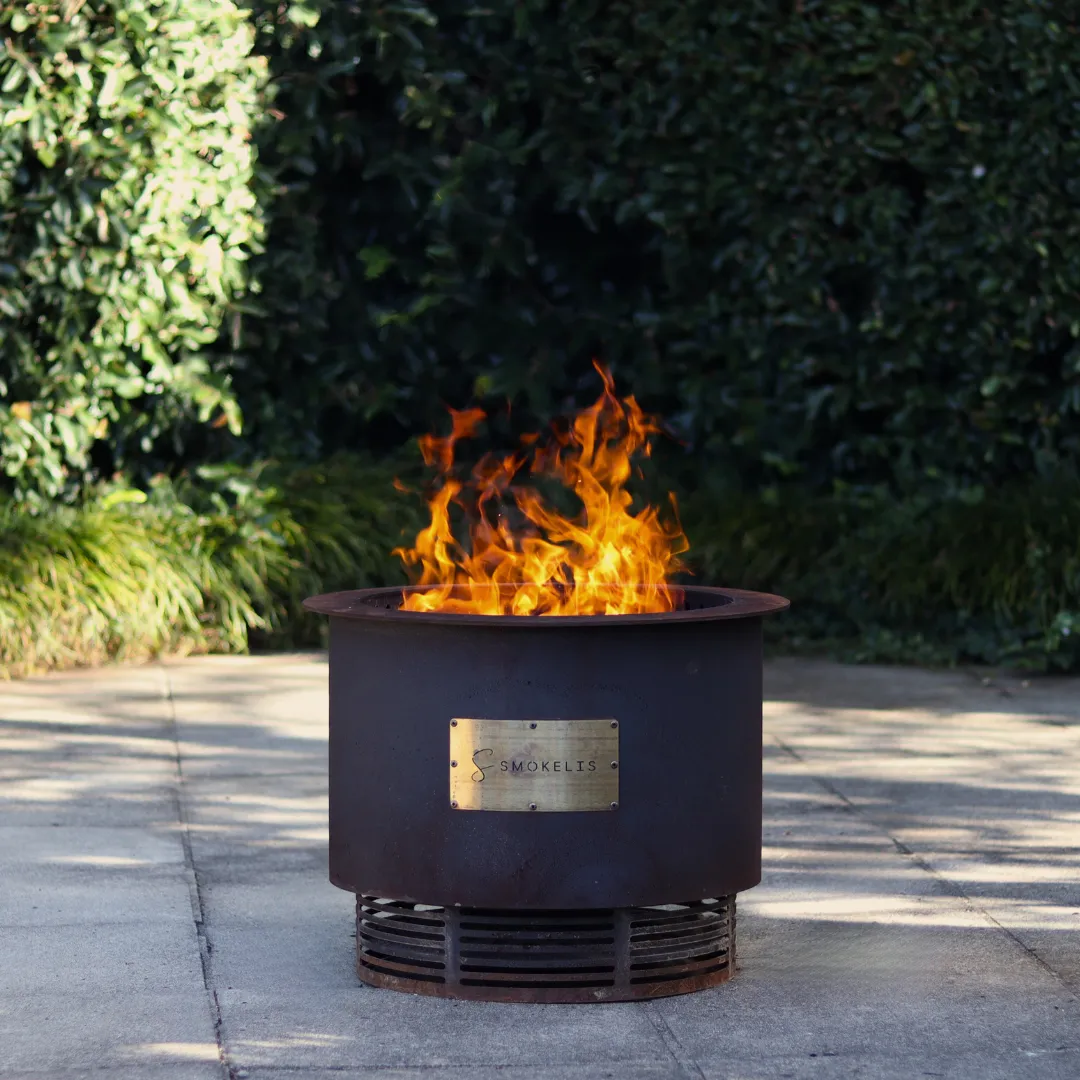 Smokelis Gather - Corten Smokeless Fire Pit