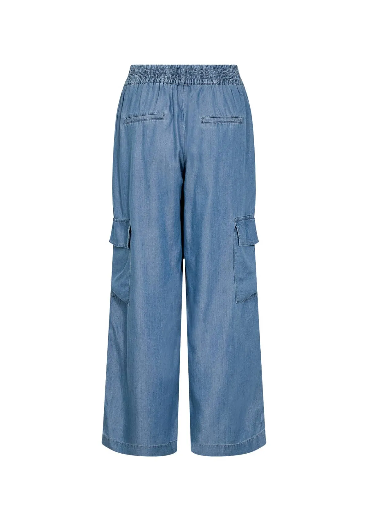 Woven Pant - Medium Blue