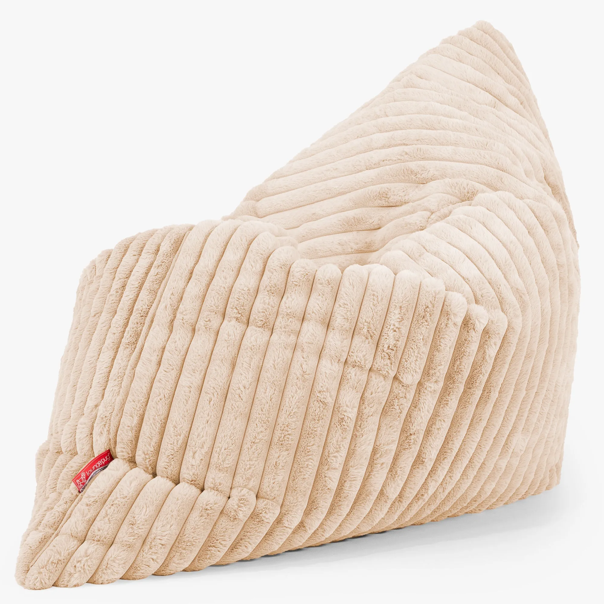 XL Pillow Beanbag - Ultra Plush Cord Peach