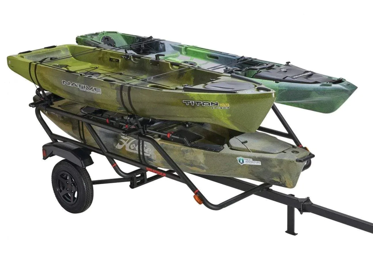 YAKIMA EasyRider Premium Two-Level Multi-Sport Gear Trailer - 8008129